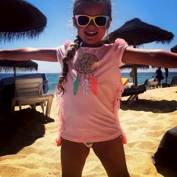 英國｜Sunuva 捕夢網流蘇防曬衣／泳衣 學齡前 - 1~2歲