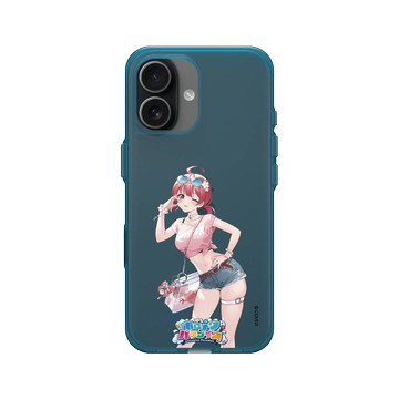 iPhone 17 Clear (相機按鈕) 夜幕藍 - 櫻巫女 Sakura Miko - 櫻巫女