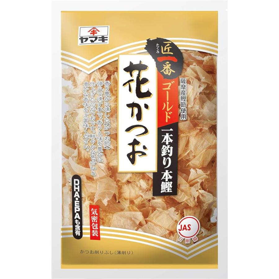 ヤマキ 匠一番 薩摩産 花かつお ゴールド 25g 40個入