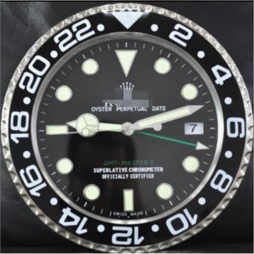 一件起批wall clock14寸水鬼鐘表金屬夜光掛鐘 客廳掛鐘 專供外貿