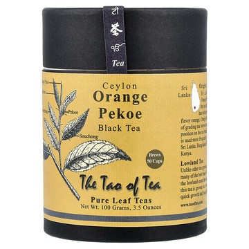 The Tao of Tea, 錫蘭紅茶，橙紅碧羅，3.5 盎司（100 克）