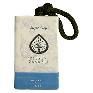 MOUSBAH ZANABILI 薩納貝莉 純淨橄欖懸掛式阿勒坡皂  125g  1個