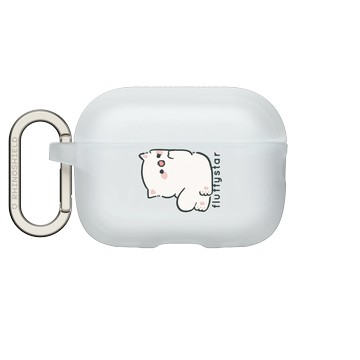 AirPods Pro 2 AirPods Case 透明 - fluffystar 毛絨絨星人 - Nini貼貼