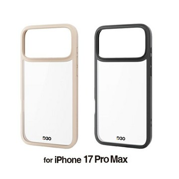 日本代購 ELECOM iPhone 17 Pro Max D3O 軍規 防摔 手機殼 保護殼 附磁吸貼片 硬度5H