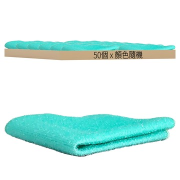 Wonder Mama 韓國 PP絲倒鉤抹布 顏色隨機  30 x 30cm  50個