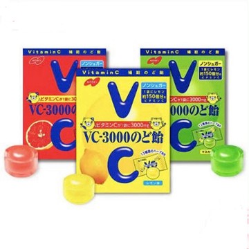 《日本進口🇯🇵》《現貨直出🚄》  諾貝爾 Nobel VC-3000 潤喉糖維他命C糖 90g