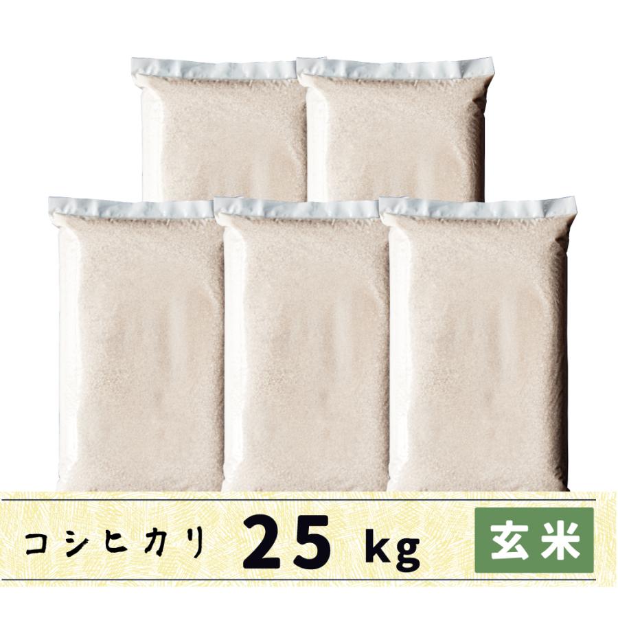 新米　玄米　25kg　会津産コシヒカリ　送料無料　当店自慢の特においしい生産者限定米コシヒカリ