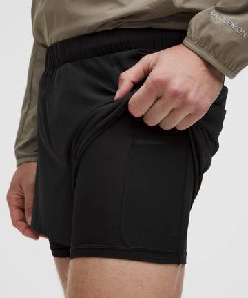 Mile Maker Ripstop Lined Shorts 4" Size XS