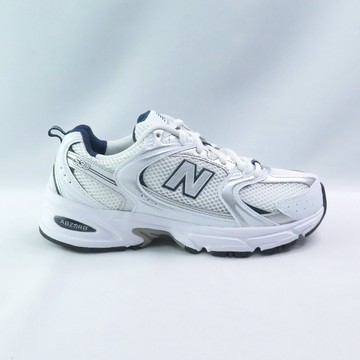 NB MR530SG 經典跑鞋 緩震 白×靛青【iSPORT愛運動】