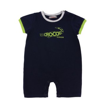 Crocodile Junior小鱷魚童裝- 鱷魚LOGO印圖連身裝 ( C67597-05 小童款)