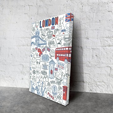 日本 VisualSonic 看見你的聲音 藍牙畫布音箱 London - L