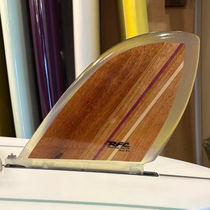 RFC-WOOD SKEG8.5(ハーフムーン DFIN クラシック ロングボード