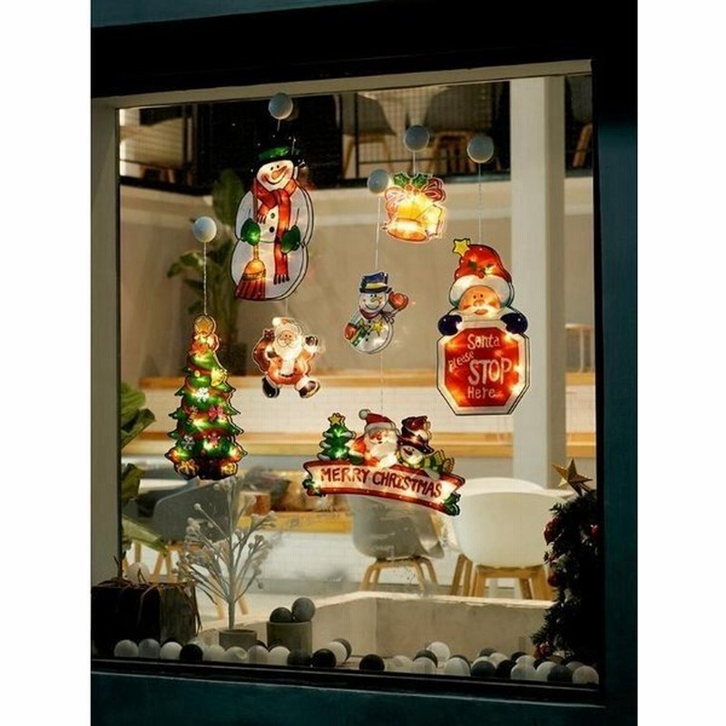 イルミネーションledライト飾り電飾吸盤式エルク星クリスマスツリーベル天使サンタクロースクリスマスツリー飾りオシャレギフトプレゼント 通販 Lineポイント最大get Lineショッピング