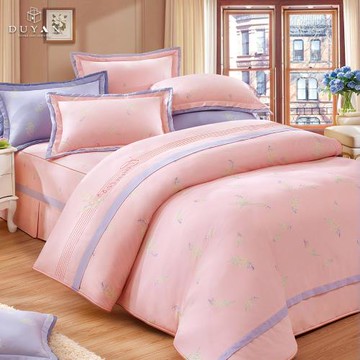 【DUYAN 竹漾】40支精梳棉七件式兩用被床罩組 邂逅柔情 台灣製(加大)