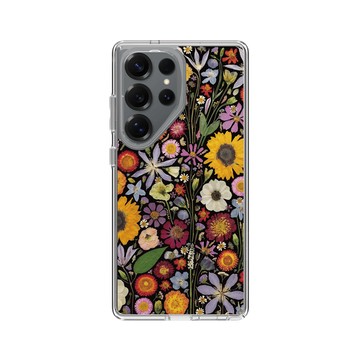 Galaxy S25 Ultra Clear 透明 - Flower Press Stuido - 浪潮