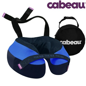 CABEAU TNE S3 旅行用記憶棉頸枕/坐車旅遊枕/U型枕 LK04UA800010 雪梨藍