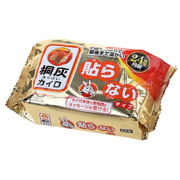 【蝦皮直營】桐灰 小白兔 24小時手握式暖暖包 10入/包