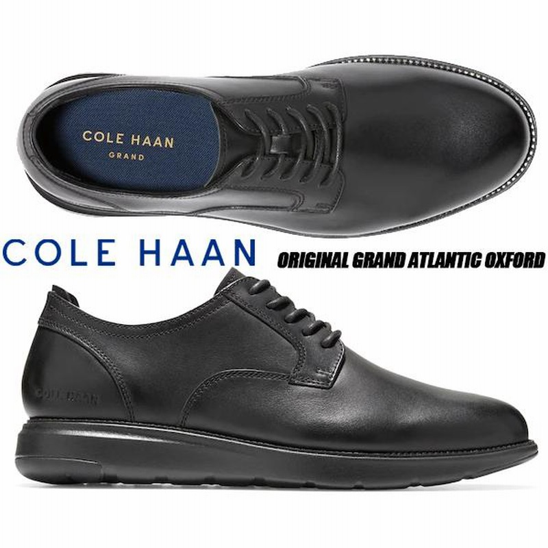 COLE HAAN ORIGINAL GRAND ATLANTIC OXFORD BLACK/BLACK c34852 コール