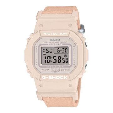CASIO 卡西歐 GMD-S5600CT-4 自然柔和環保意識方形腕錶  櫻花粉40.5MM