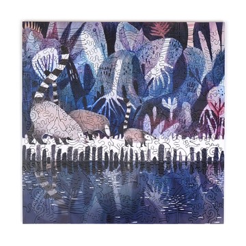 海裡魚250pcs木質拼圖_奇幻森林 Corchito