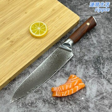 【VG10精鋼】主廚刀 菜刀 廚師刀 料理刀 廚房刀具 西式廚刀 戶外刀具 大馬士革花紋 鋒利耐用 切肉切菜 家用商用兩用