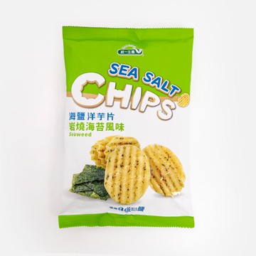 統一生機海鹽洋芋片-岩燒海苔風味50公克