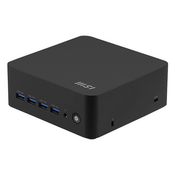 【全面升級特仕版】msi微星 Cubi Z AI 8M-009BTW 黑 迷你桌機(Ryzen 7 8845HS/8G/128G SSD