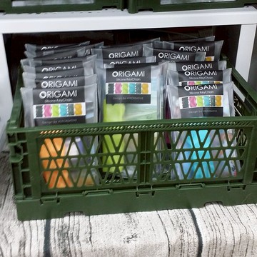 客制化訂購 摺紙風格鑰匙圈六色