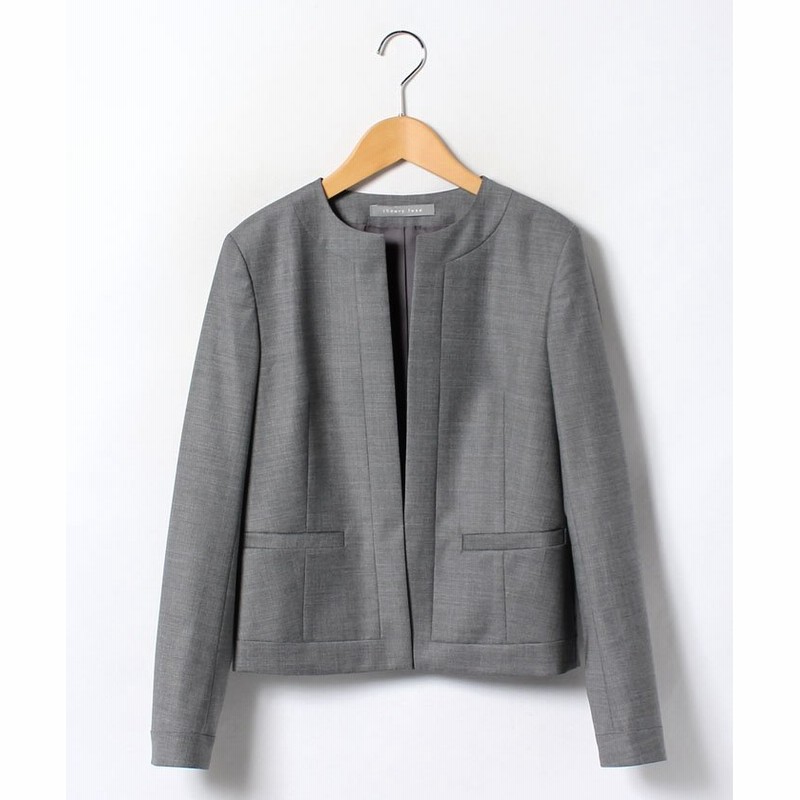 セオリーリュクス ジャケット Executive Nikkia N レディース グレー 38 Theory Luxe 通販 Lineポイント最大1 0 Get Lineショッピング
