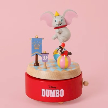 【知音Jean】Wooderful life x 迪士尼Disney 多旋轉音樂鈴-小飛象彩球(1060556)【墊腳石】