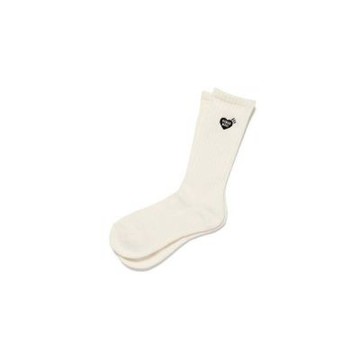 HUMAN MADE PILE SOCKS 襪子 長襪 愛心 白色 HUMAN-313 [台灣現貨]