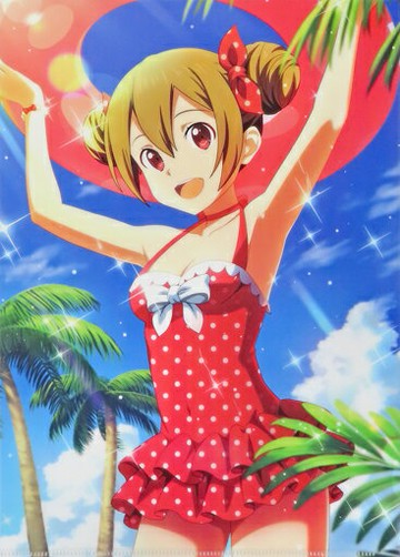 西莉卡A4文件夾刀劍神域SAO游戲攻略會議2023來場者特典/Gamers展銷會對象產品購入特典