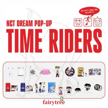 仙女樹🌟 現貨 NCT DREAM TIME RIDERS POP-UP 快閃店 官方周邊 賣場三