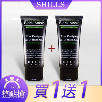 【買1送1🎁 拋光清粉刺】SHILLS舒兒絲 挽臉活性炭黑面膜 根根拔起