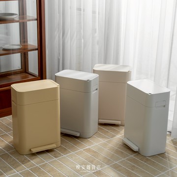 wanan/☾…韓國Promadeの現貨 Forti密封防臭緩降垃圾桶｜【晚安獨家代理】簡約垃圾桶 24L 低噪音