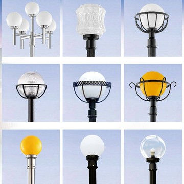 戶外路燈上半部 31-24831、24832、24833、24834A、24834B、24835、24836、24837A、24837B、24838A、24838B、24839