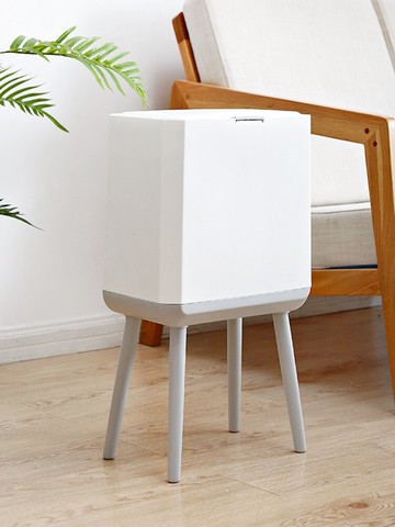 新品帶蓋家用創意客廳廁所衛生間有分類廚房北歐風ins高腳垃圾桶