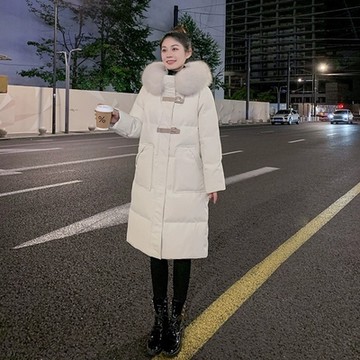 [米蘭精品] 真羽絨90%鴨絨羽絨外套羽絨衣夾克-保暖鎖溫禦寒抗凍溫暖女外套4色74ip6