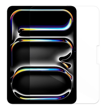 Metal-Slim Apple iPad Pro (M4) 11吋 2024 9H弧邊耐磨防指紋鋼化玻璃保護貼