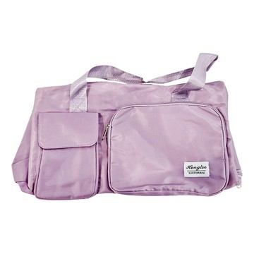 FAmILyLIFE 生活 運動新時尚健身萬用旅行包  45 x 25 x 29cm  香芋紫