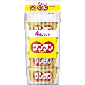 東洋水産 ワンタン しょうゆ味4P 128G×6個