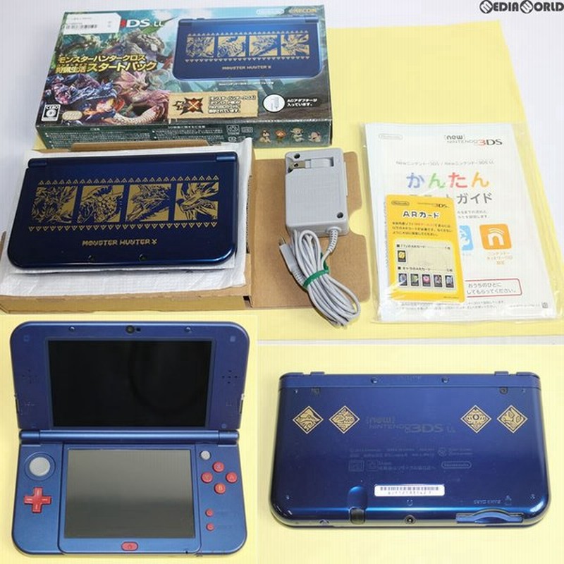 中古即納 訳あり 本体 3ds ソフト無し Newニンテンドー3ds Ll モンスターハンタークロス 狩猟生活スタートパック Red S df 通販 Lineポイント最大0 5 Get Lineショッピング