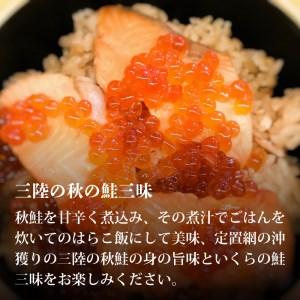 ふるさと納税 はらこセット(中) 秋鮭(無塩) 切り身 20切、醤油漬けいくら 250g サケ 醤油漬けイクラ 三陸産 岩手県大船渡市