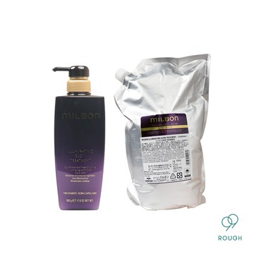 Milbon｜黑凜 柔曜護髮素 500g | 2500g