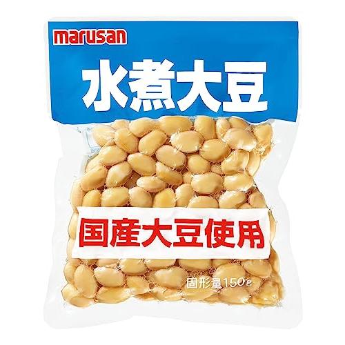 マルサン 国産水煮大豆 150g*10個