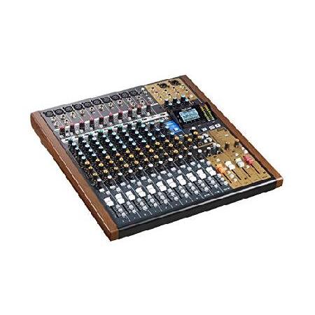 Tascam Model 16 All-In-One 16-track Mixing and Recording Studio, Analog Mixer, Digital Recorder, USB Audio Interface