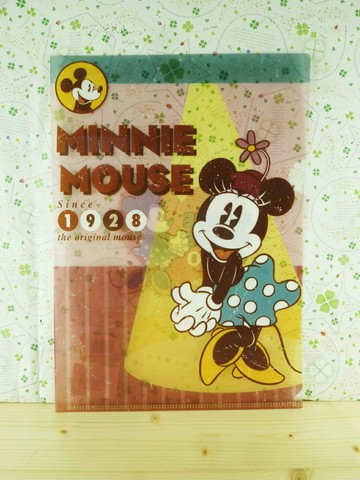 【震撼精品百貨】Micky Mouse 米奇/米妮  L夾-復古1928 震撼日式精品百貨