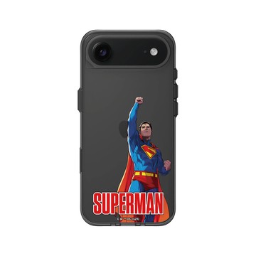 iPhone Air Clear (相機按鈕) 酷墨灰 - Superman - Superman-準備出發！