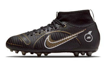 GS NIKE JR MERCURIAL SUPERFLY 8 ACADEMY AG BLACK YELLOW