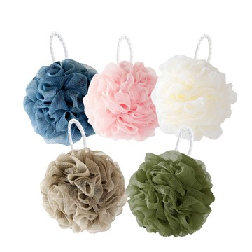 【蝦皮直營】起泡沐浴球 搓背巾 可掛式 洗澡球 沐浴花 起泡球 起泡網 沐浴巾 洗澡巾 澡球